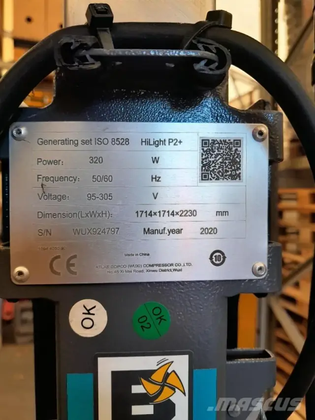 Atlas Copco AtlasCopco Lichtmast HiLight P2+CE